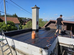 Full Waterproofing With Bitumen