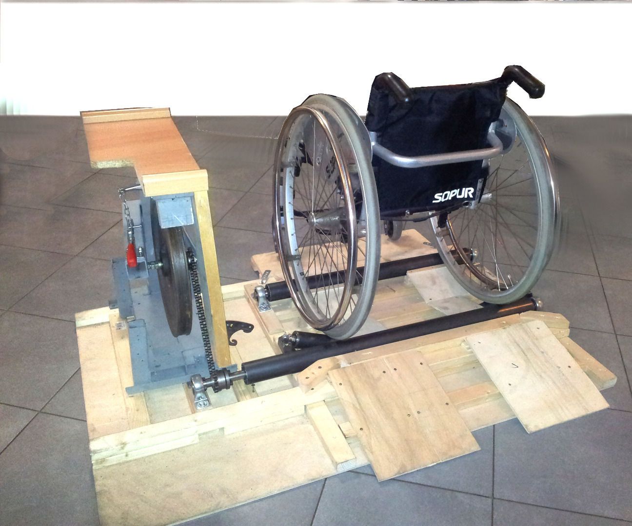 Fitness Trainer for Wheelchair Users (Kabelboy)