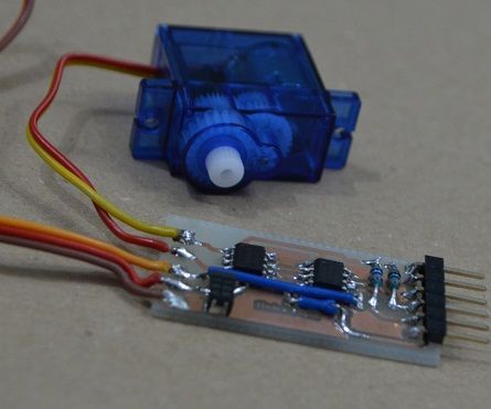 Simple Electronic Speed Controller (ESC) for Infinite Rotation Servo