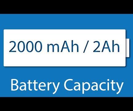Battery Capacity (mAh) and Usage