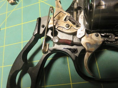 Removing the Hammer and Trigger Springs
