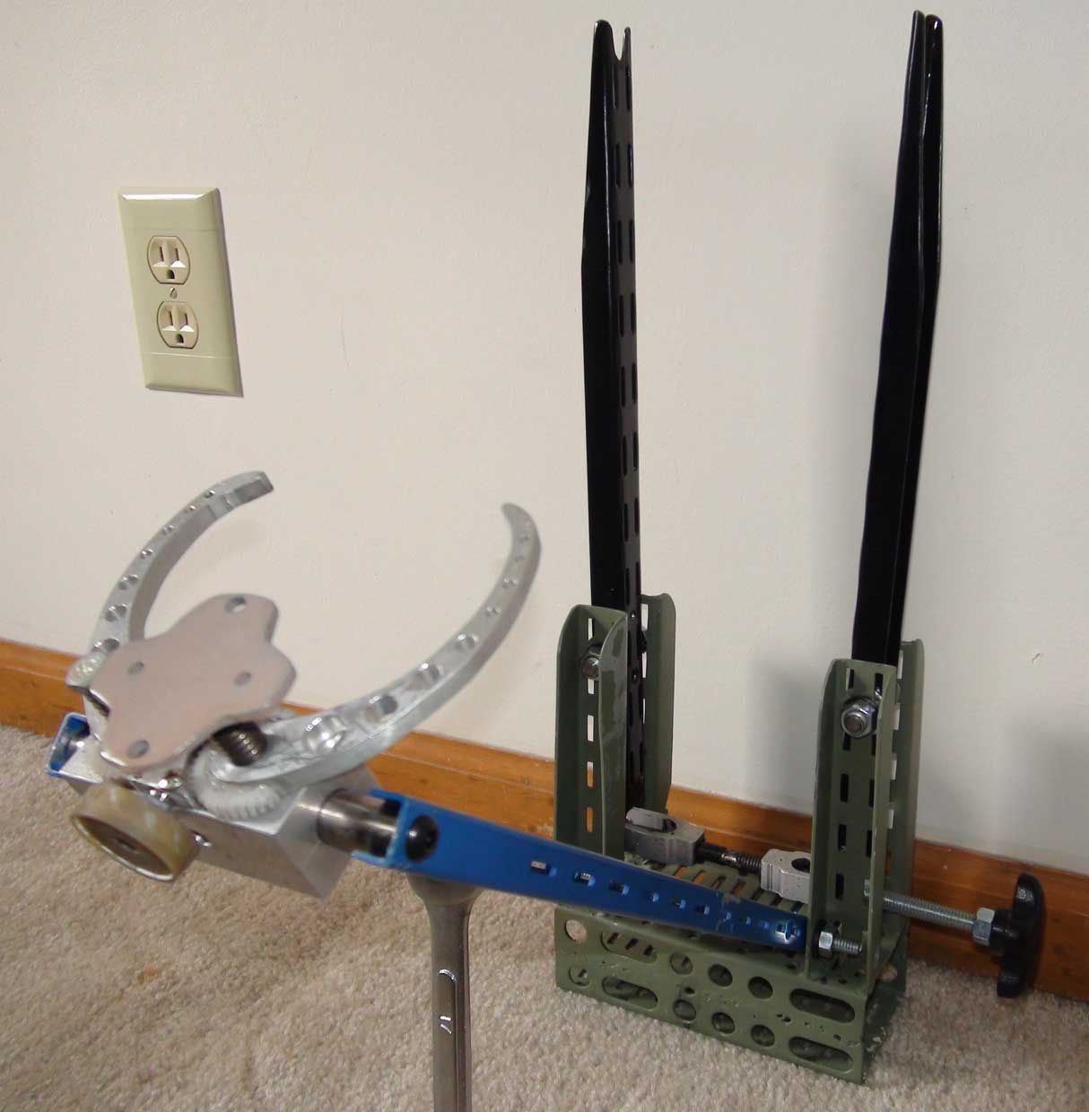 Professional Truing Stand From Scrap Parts.