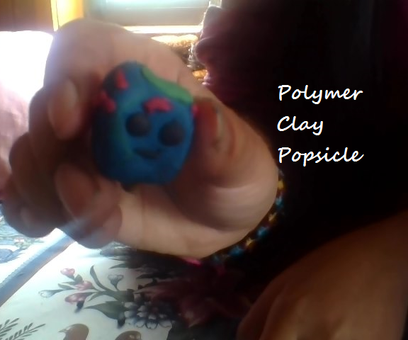 Polymer clay popsicle