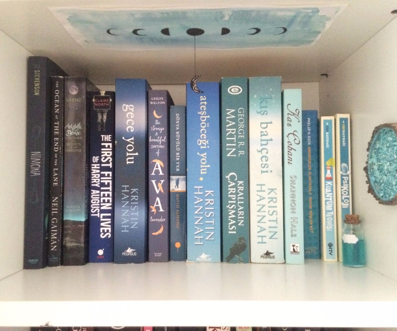 Moon Bookshelf Decor!