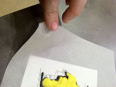Frozen Buttercream Transfer