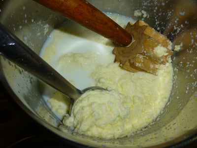 Making Butter From Cream