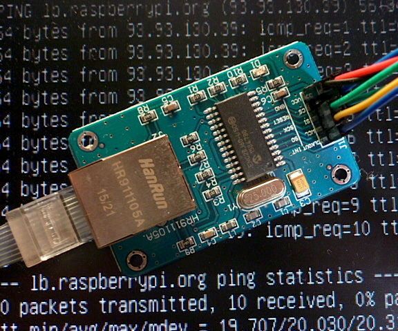 Super Cheap Ethernet for the Raspberry Pi