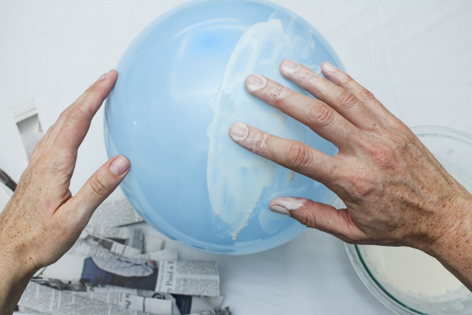 Paper Mache With Flour 6 Steps Instructables