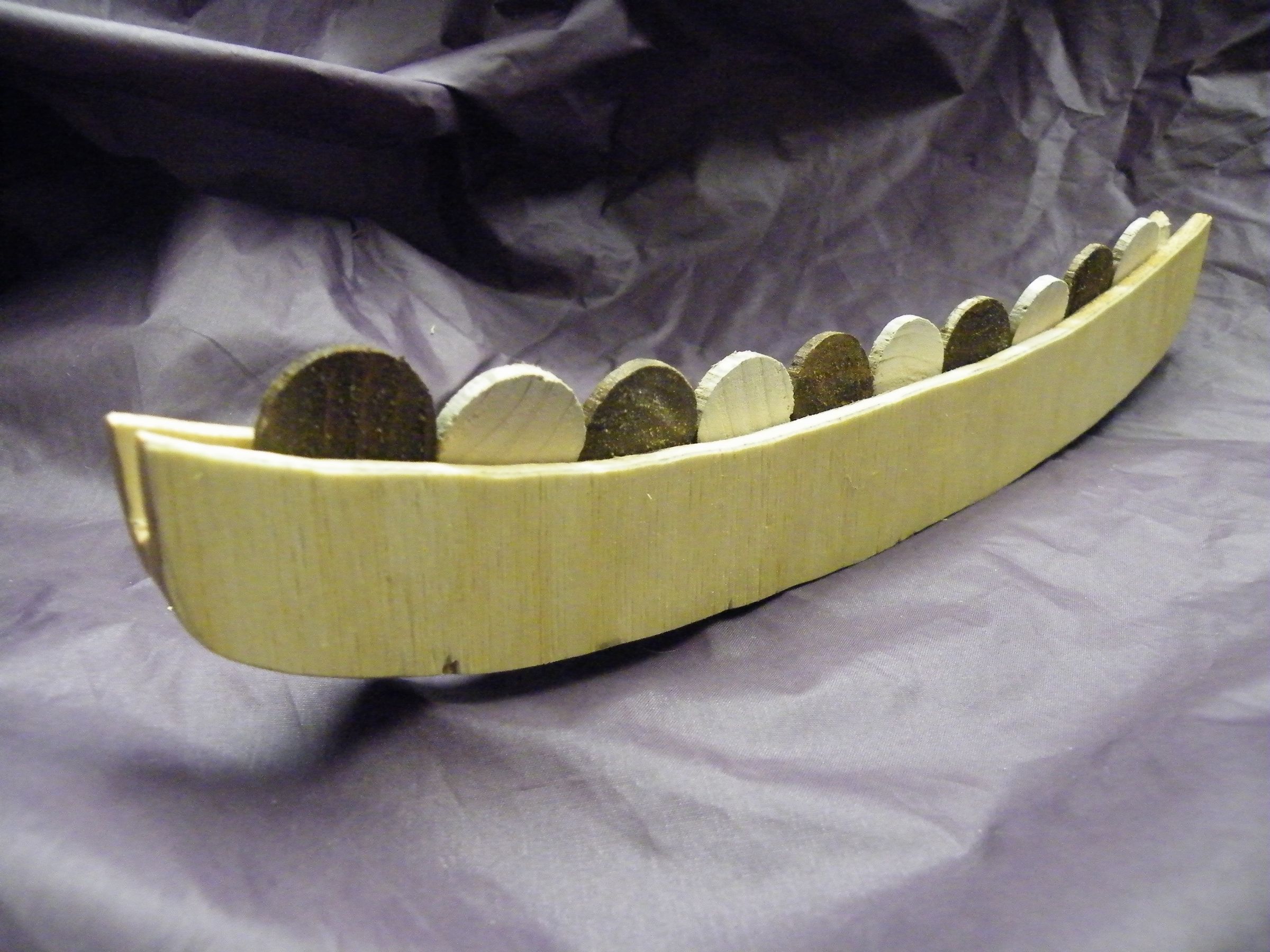 One-dimensional Connect Four