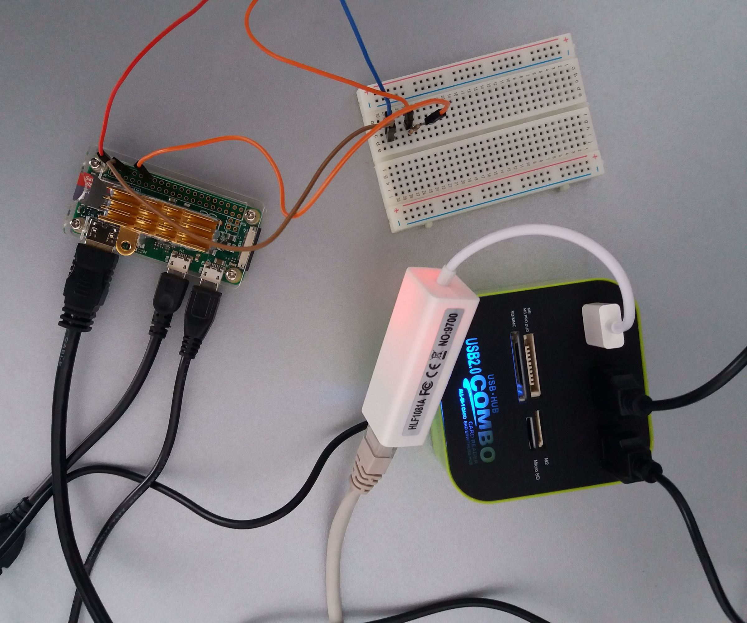 Control Servo Via Raspberry Pi Zero