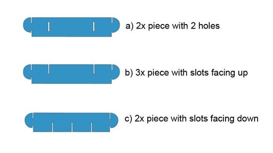 Assembling the Bottom Part of the Ferris Wheel