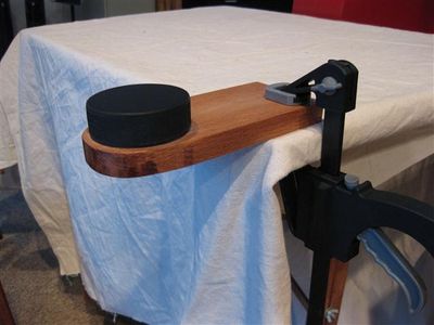 Hockey Puck Bench Block