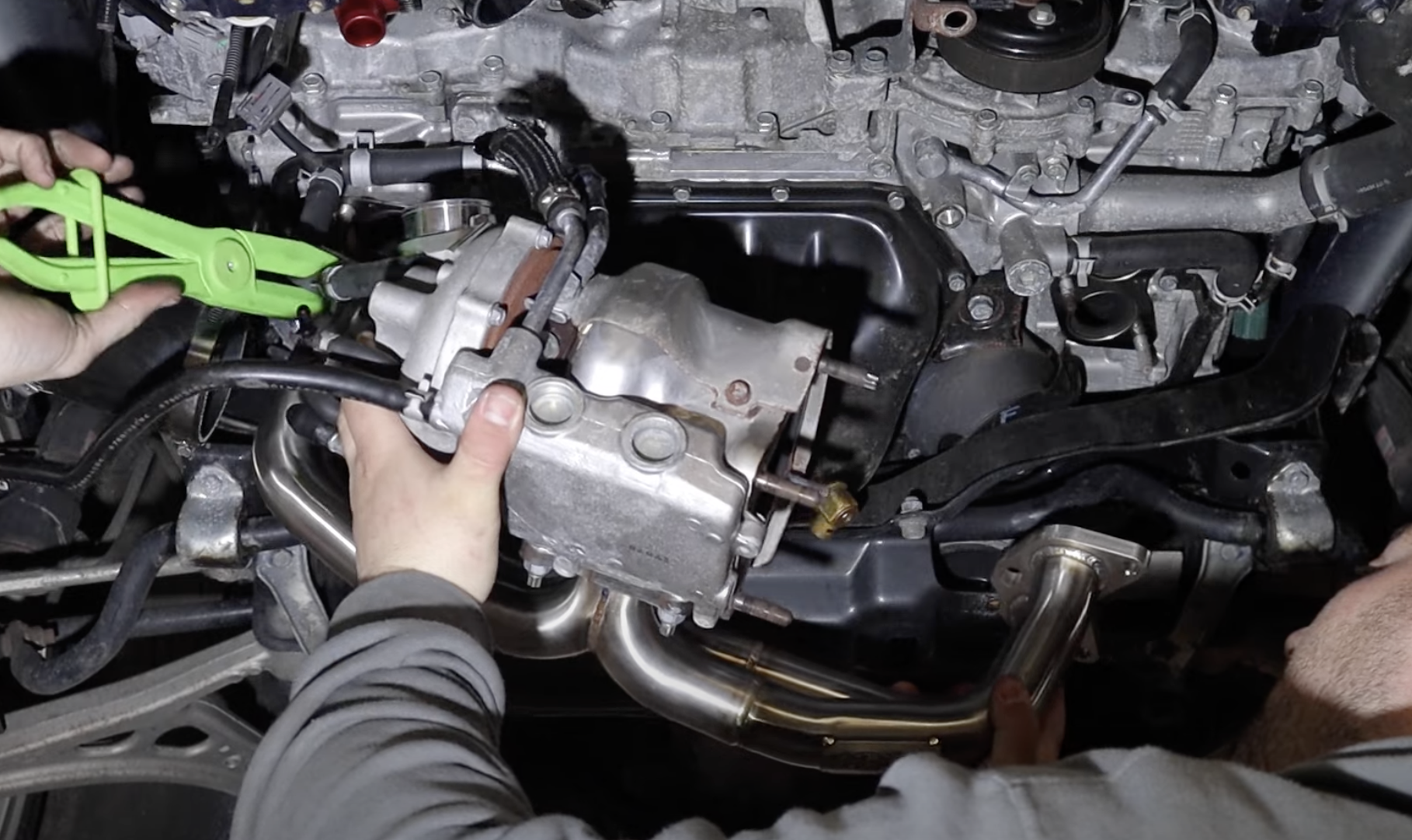 WRX Equal Length Header Install 2015+ WRX FA20 9 Steps Instructables