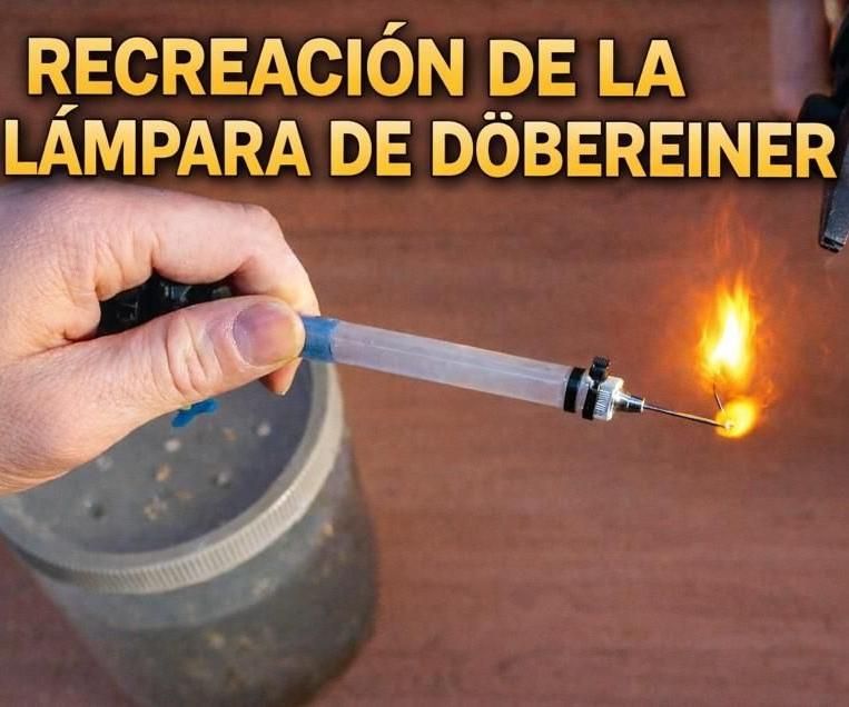 Turning Trash Into Fire: Rebuilding Döbereiner’s Hydrogen Lamp