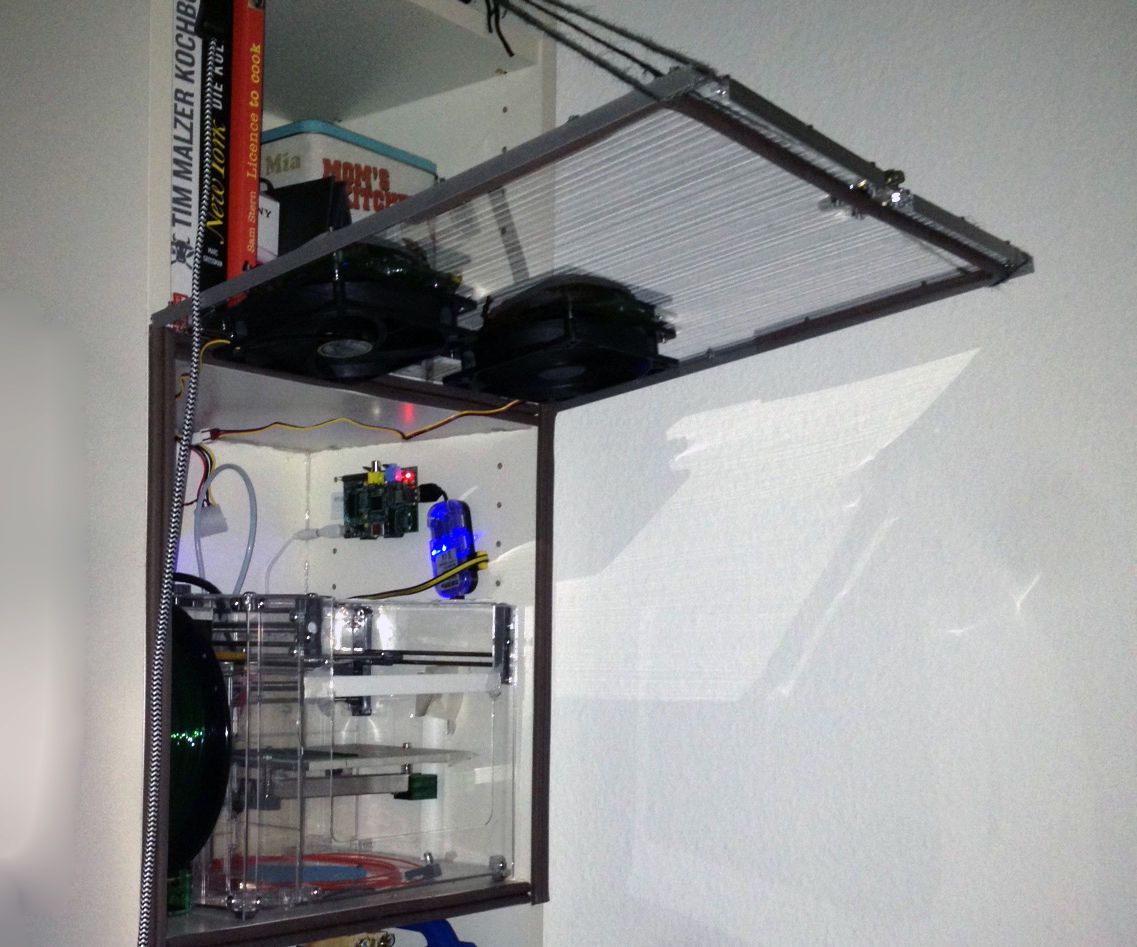 How to Make 3D Printing in Homes and Offices Safer, by Building an Enclosure That Filters Gases and Particulate Matter