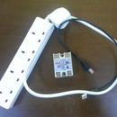 Power/Effort Saving PC Extension Lead