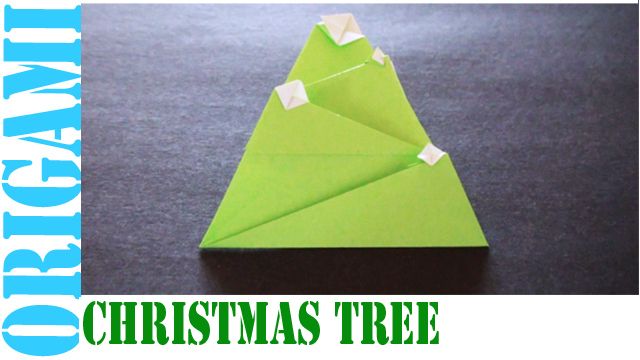 How to Make an Origami Decorated Christmas Tree!