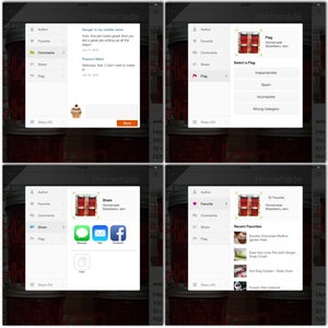 How to Comment, Favorite, Flag, and Share