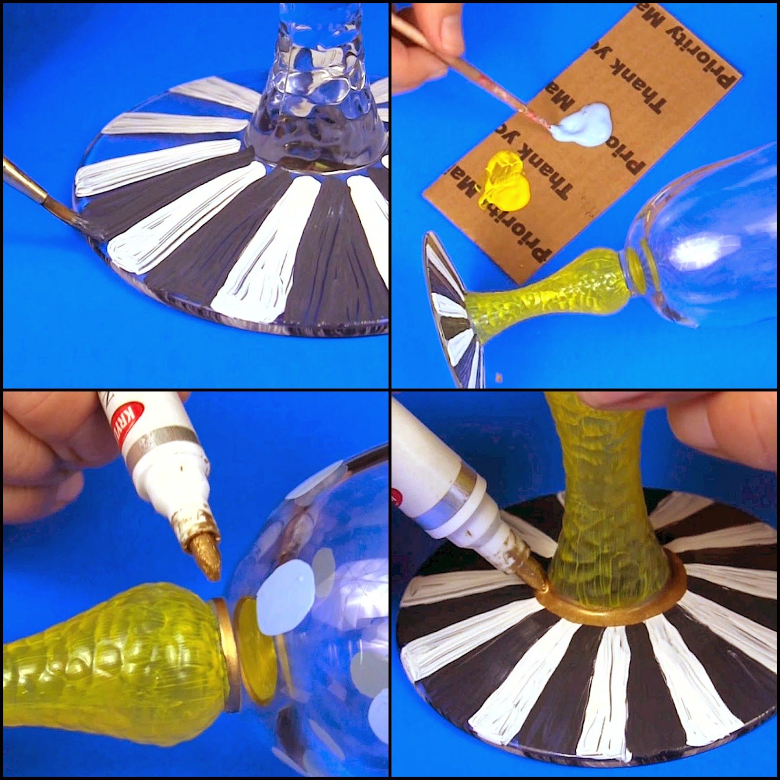 How to Permanently Paint Glass Dishes 7 Steps Instructables