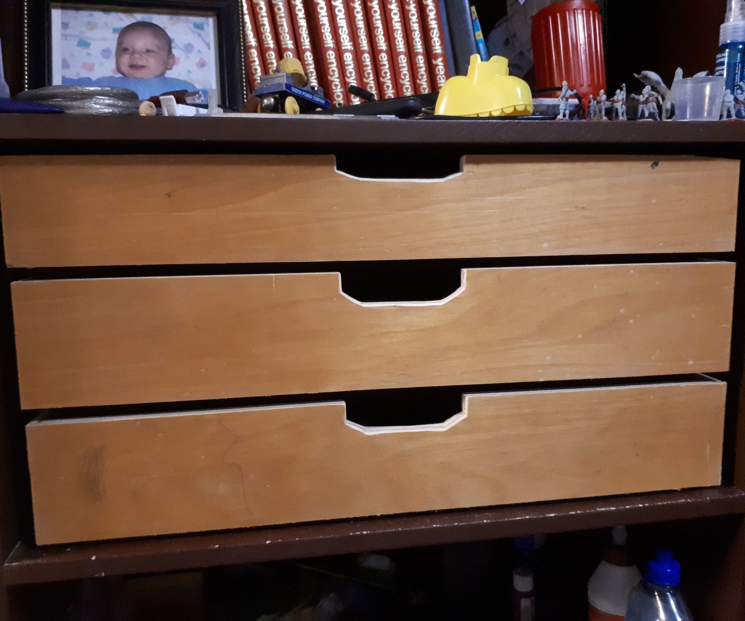 Old Drawers Relocated