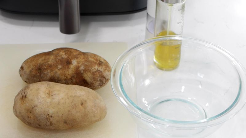 Prep the Potato Skins