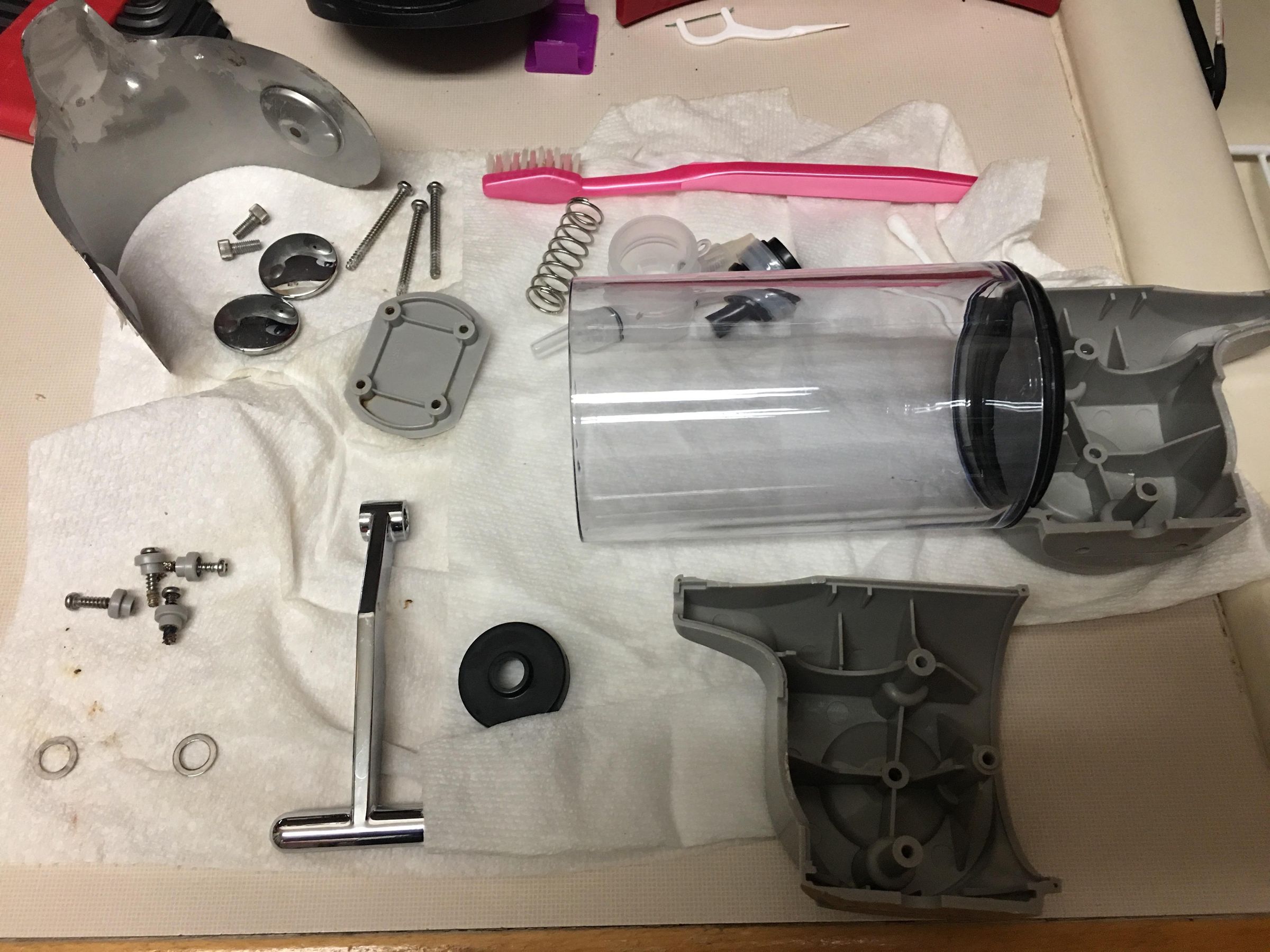 SimpleHuman Wall Mount Soap Pump Dispenser Repair 14 Steps