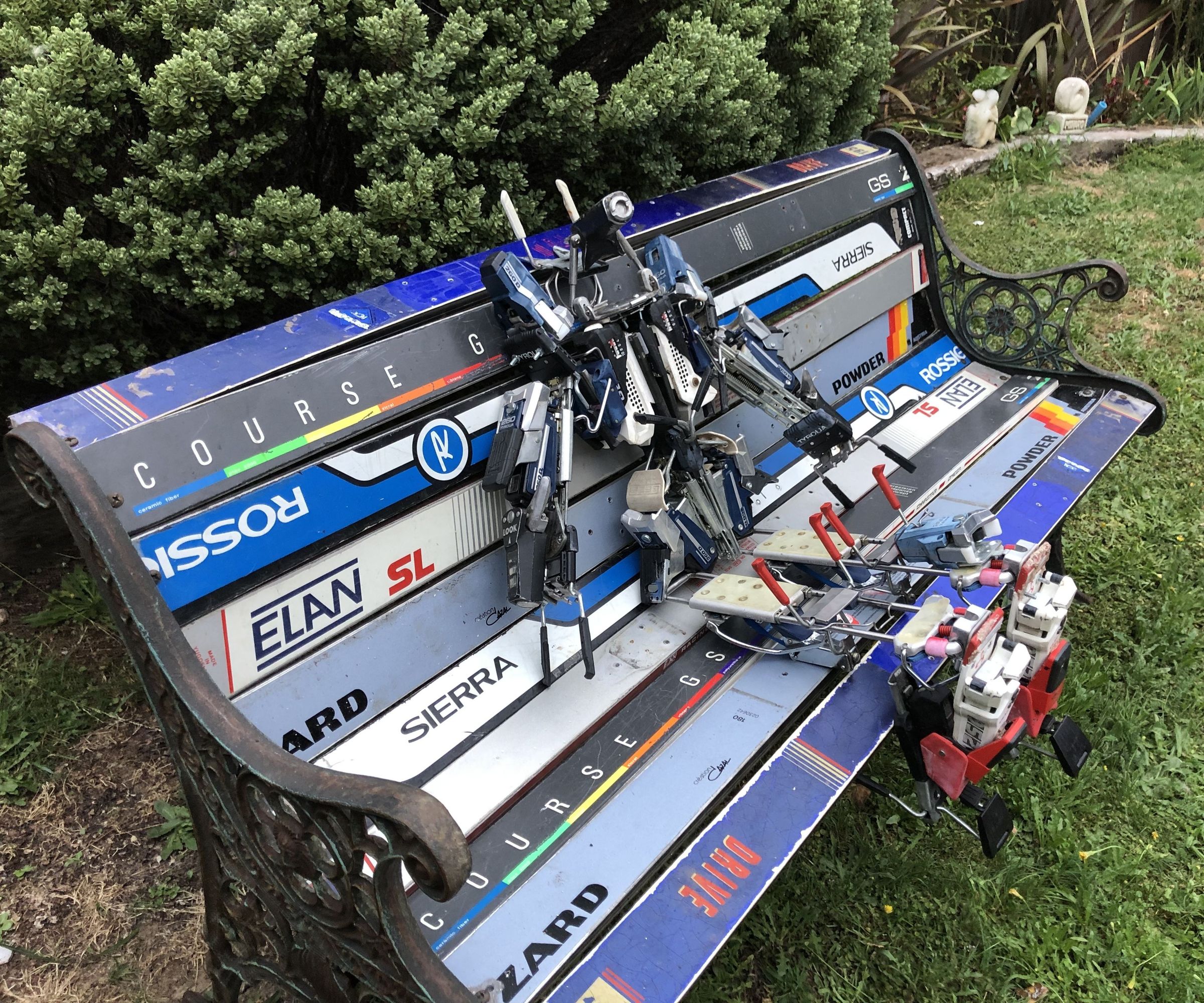 Ski Chair and Robot
