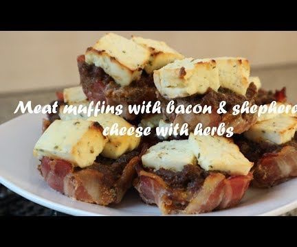 Meat Muffins With Bacon & Shepherd‘s Cheese With Herbs Recipe