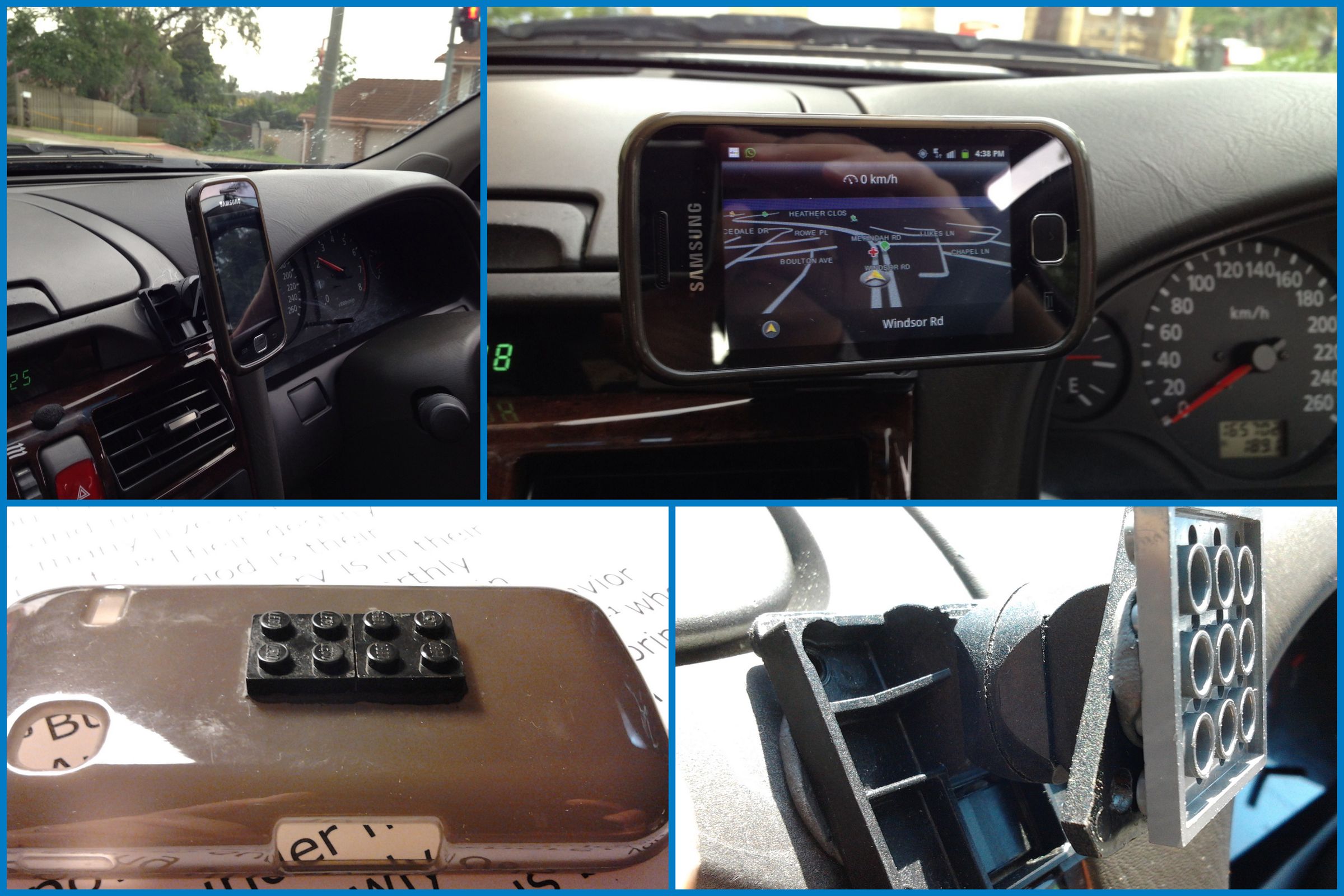 Lego Sugru Mobile Phone Holder Hack Instructables