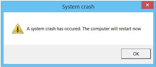 How to make fake Windows error