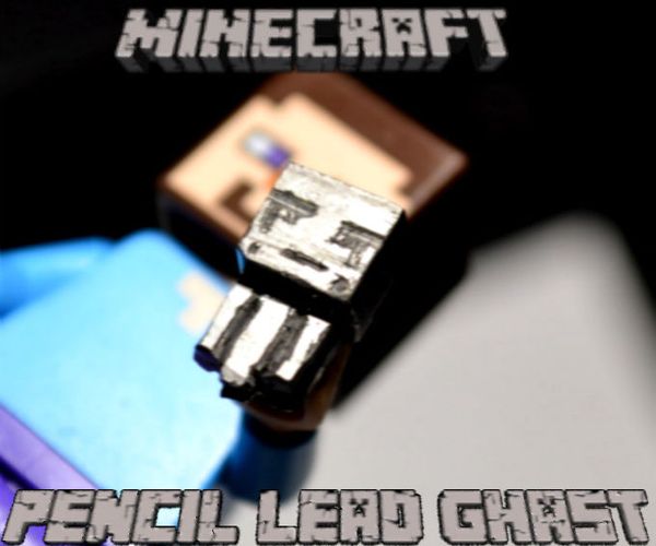 MINECRAFT: GHAST CARVED FROM LEAD