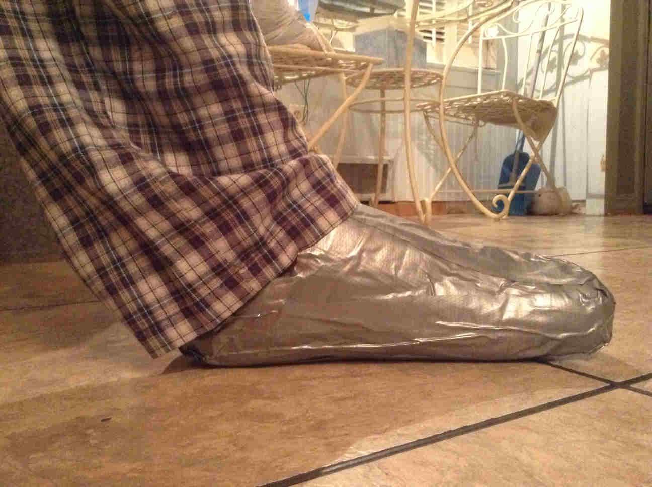 How to Make Duct Tape Loafers!