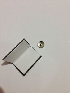 PUNCH a HOLE AT THE CENTER      