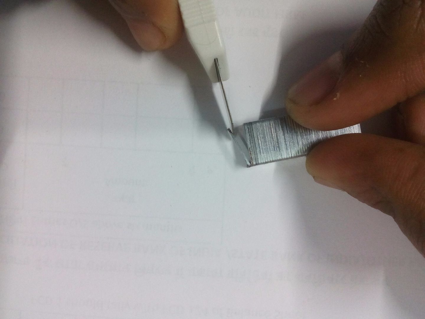 Stapler Chain 3 Steps Instructables