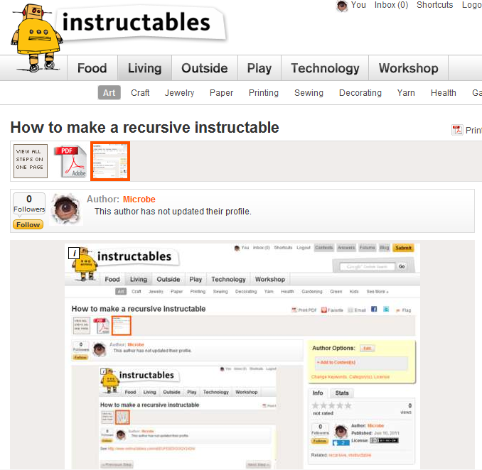 How to Make a Recursive Instructable