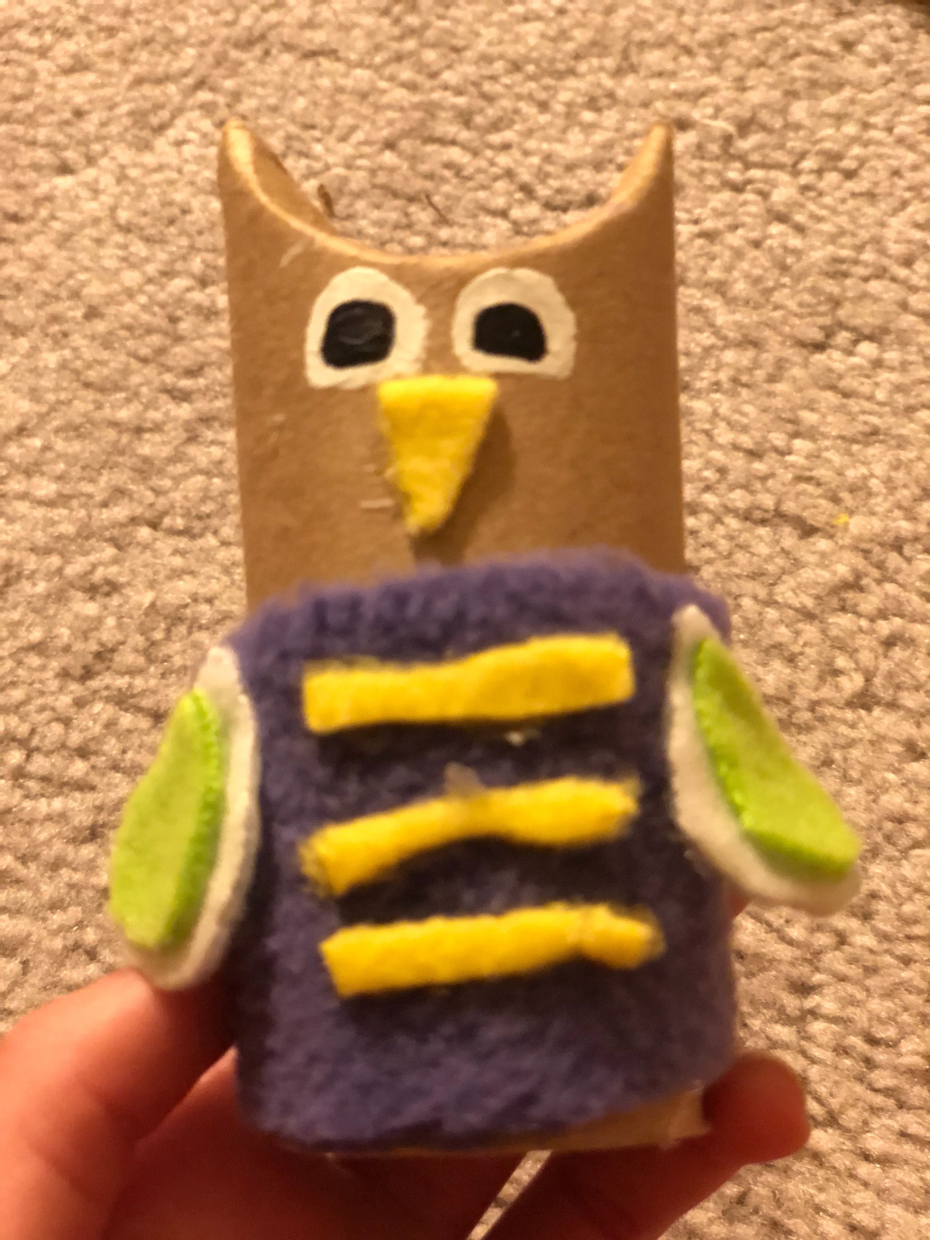 Recycled Cardboard Tube Owls 9 Steps (with Pictures) Instructables