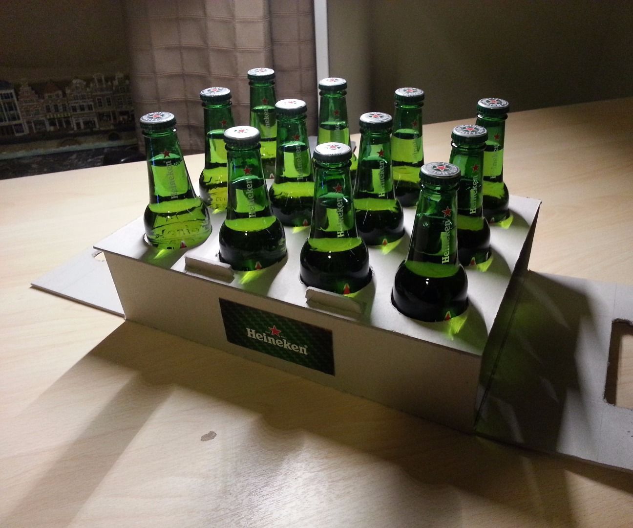 Heineken Crate Flat Pack