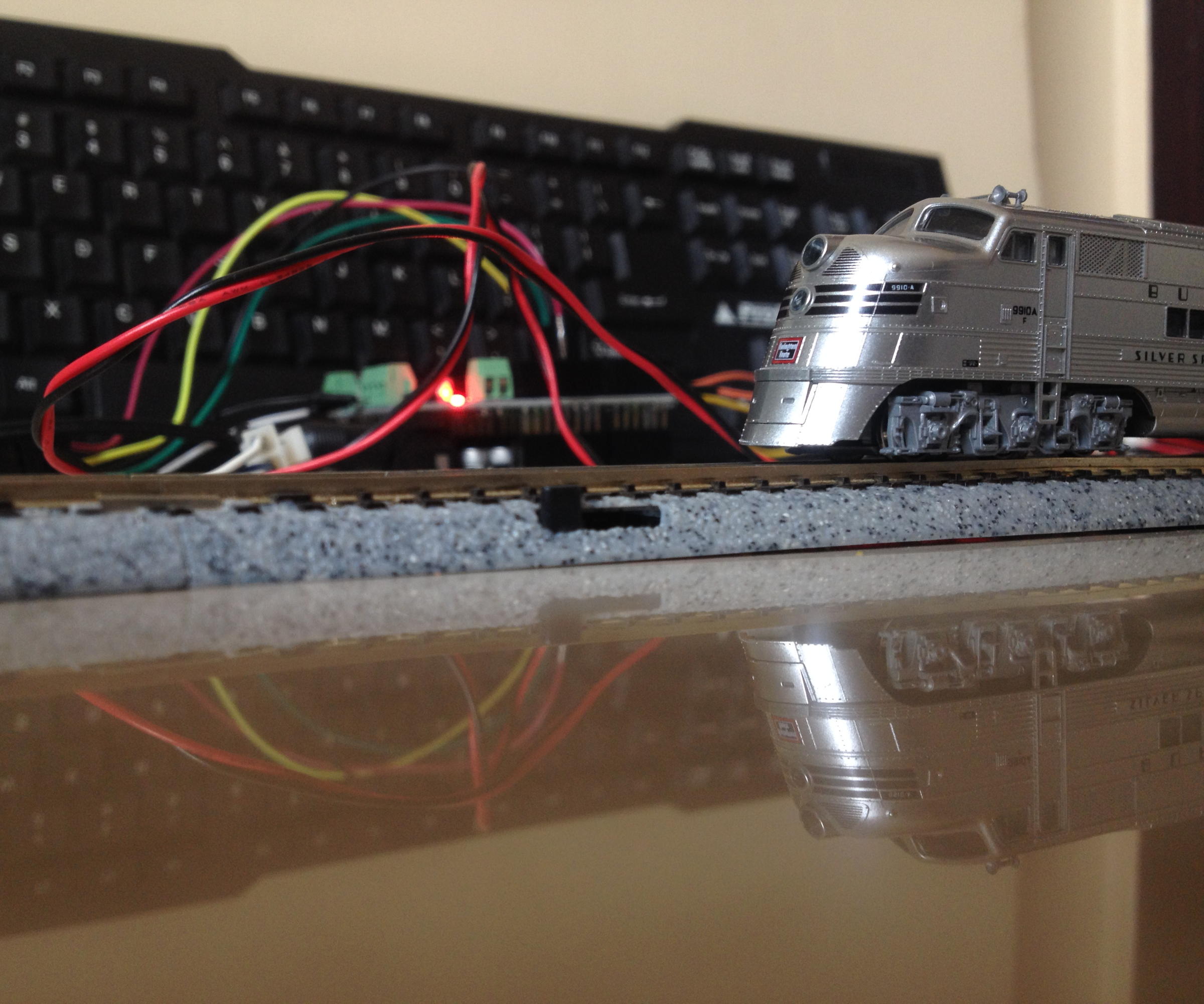 Keyboard Controlled Model Railway Layout V2.5 | PS/2 Interface