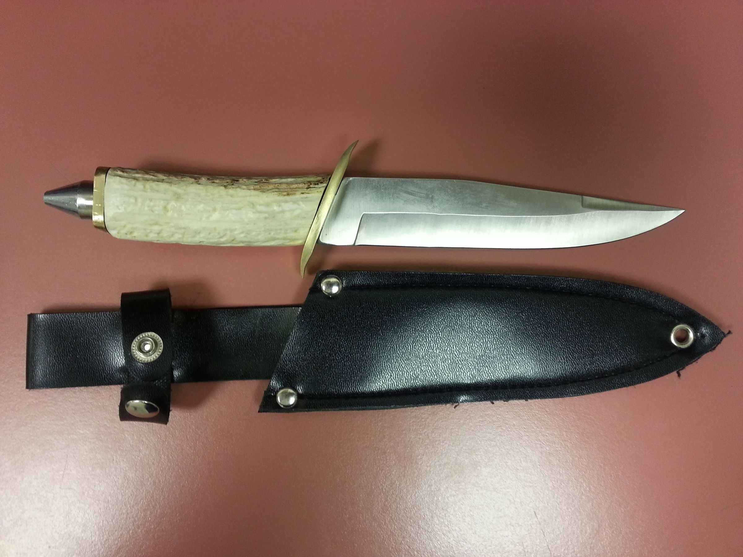 How to Make a Antler Handle for a Knife.