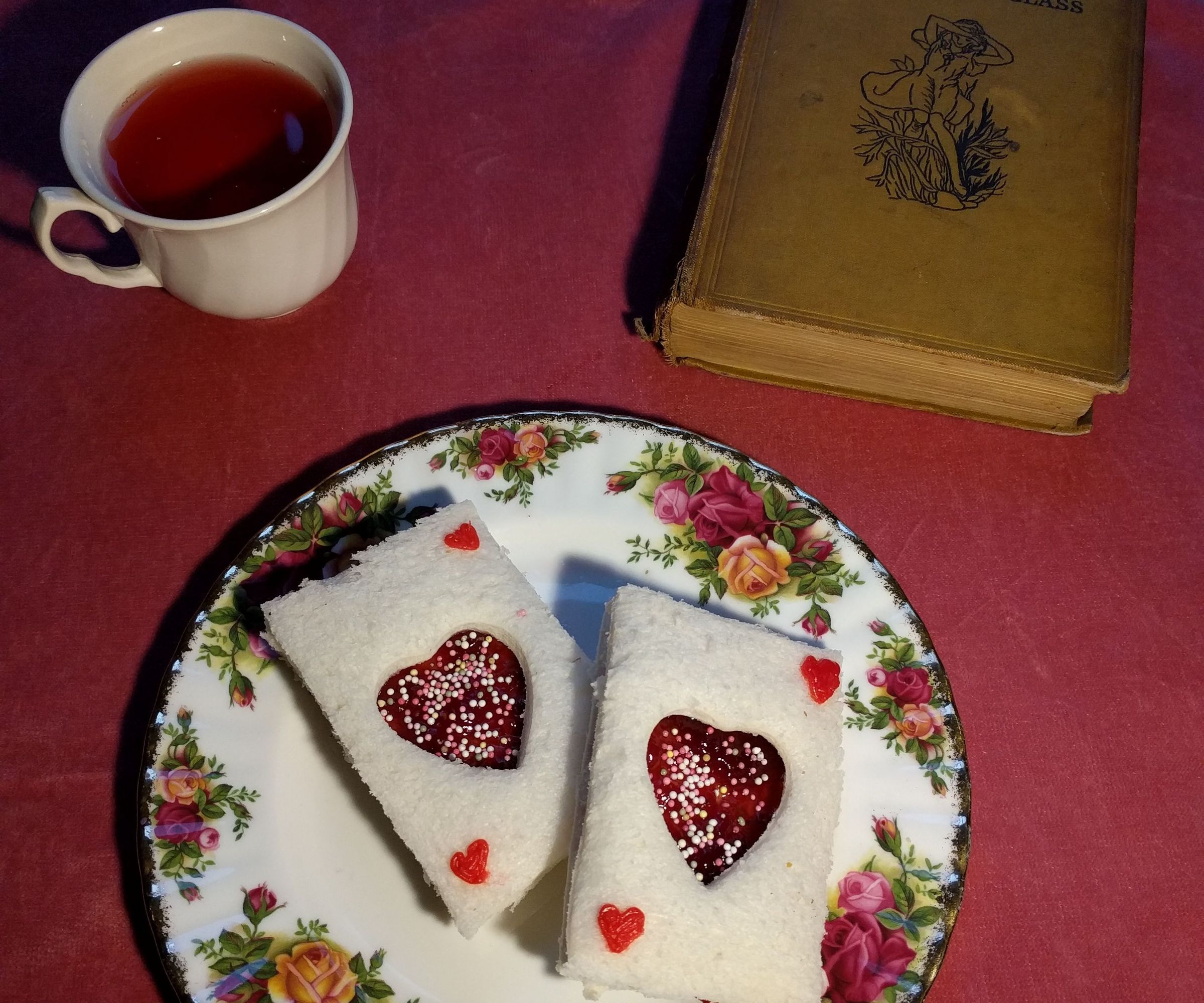 Queen of Hearts Sandwiches