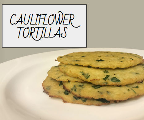 Cauliflower Tortillas