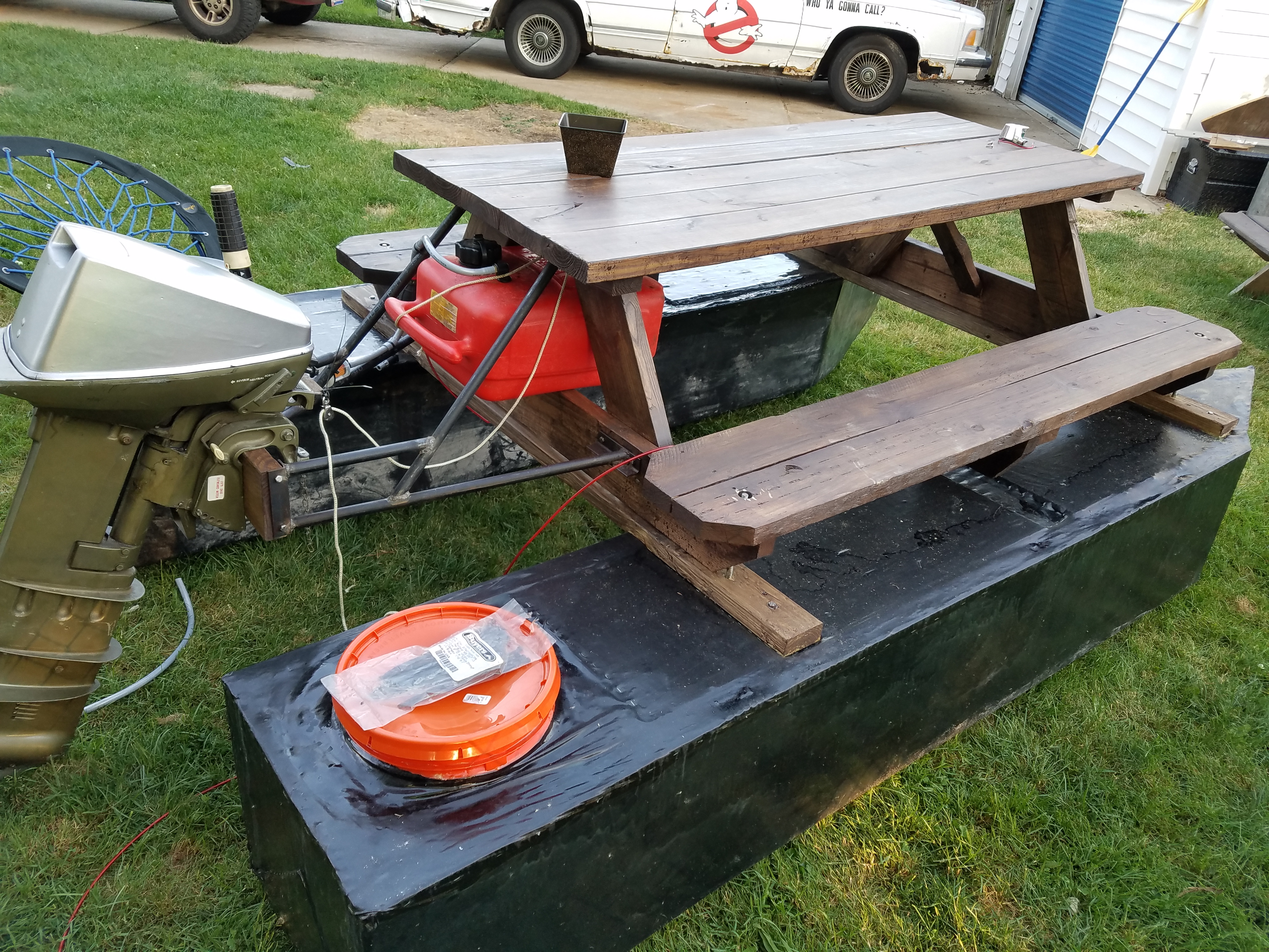 Pontoon Boat Picnic Table 8 Steps (with Pictures) Instructables