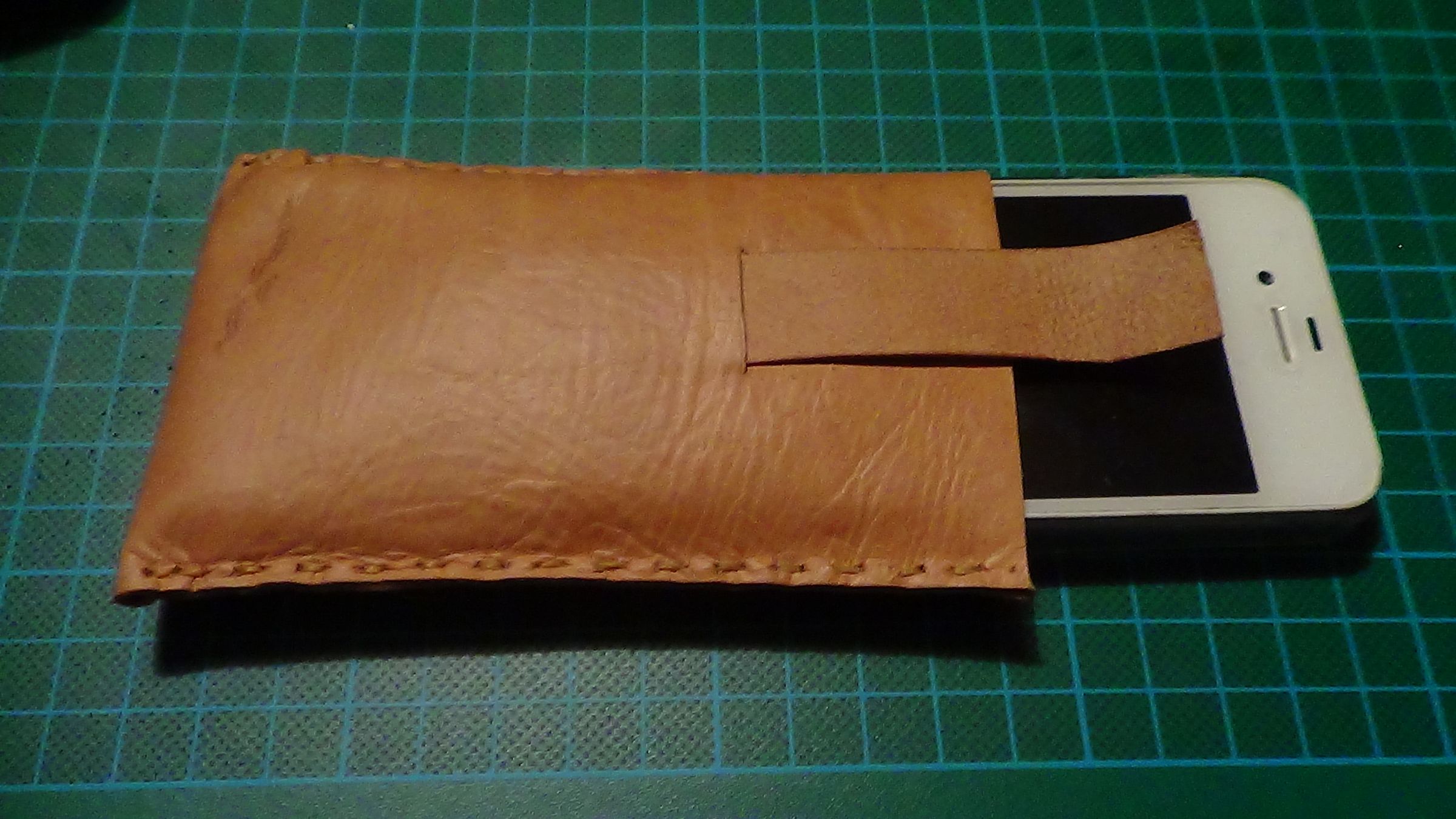 Iphone 4s Leather Case