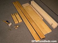 Atlantic Frame Platform Bed Assembly