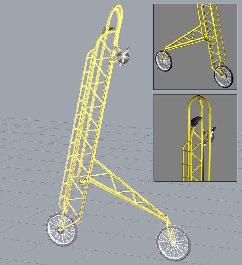 The SkyWalker TallBike Project
