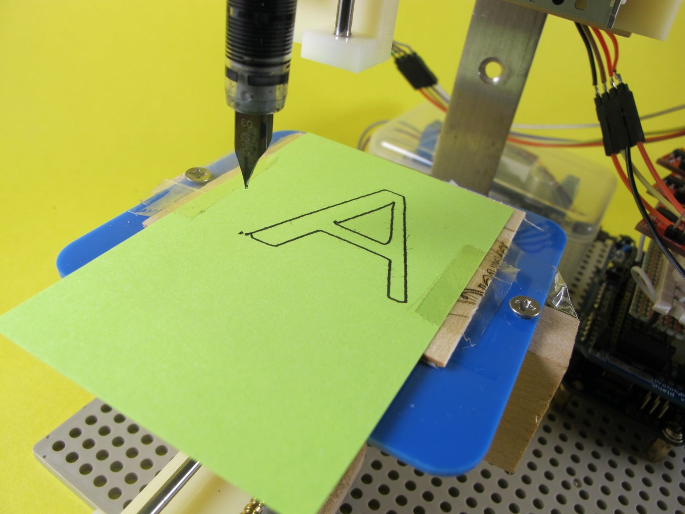 Arduino 3-axis Mini Lazer Paper-Cutter (plotter) : 5 Steps (with ...