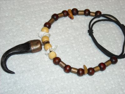 Fake Gator Tooth Necklace