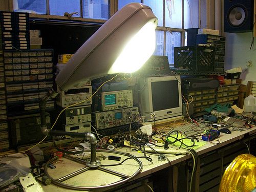 Pixie, the World's Most Intense Desk Lamp