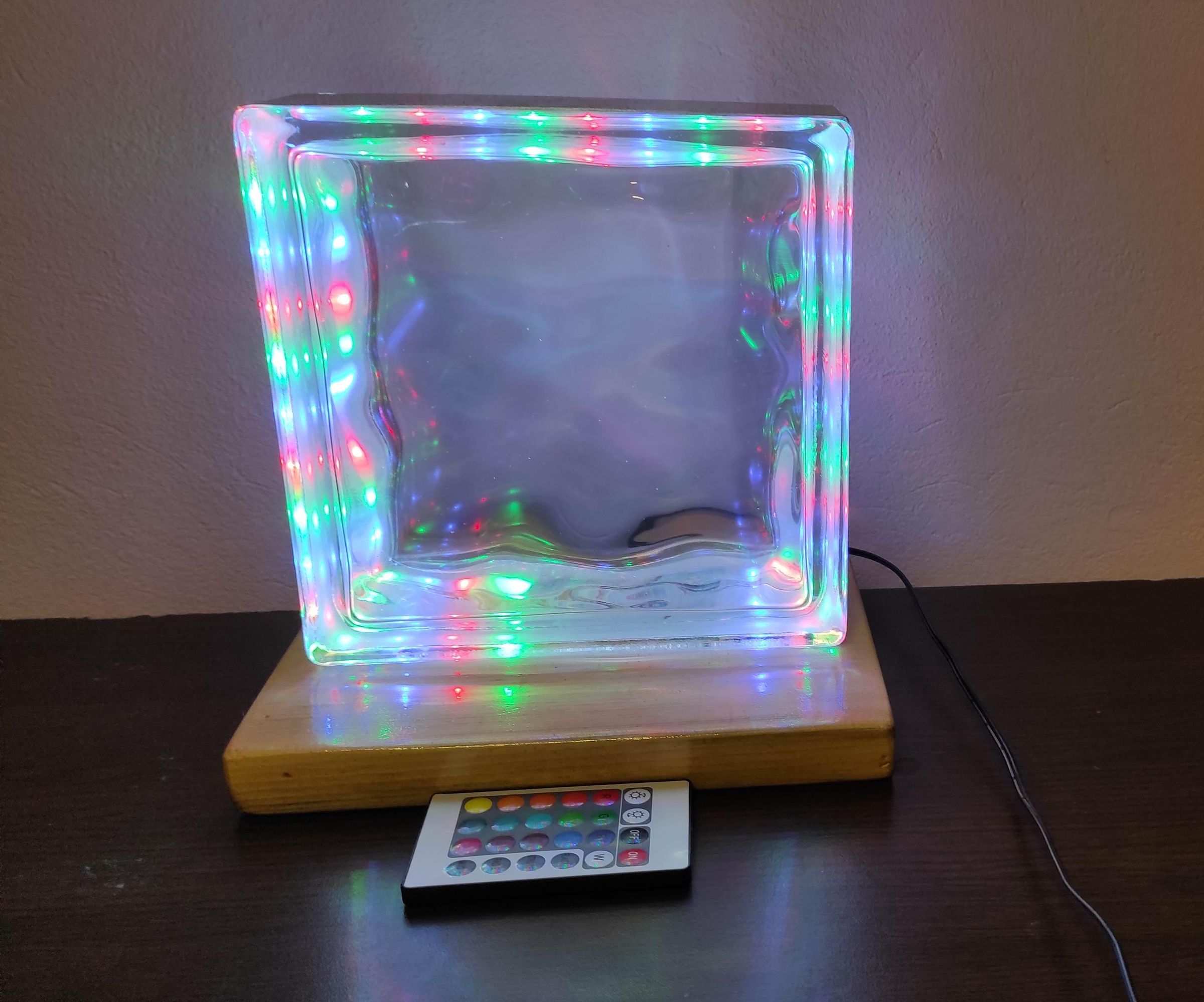 Diy RGB Led Lamp With Remote