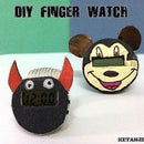 ||DIY FINGER WATCH||